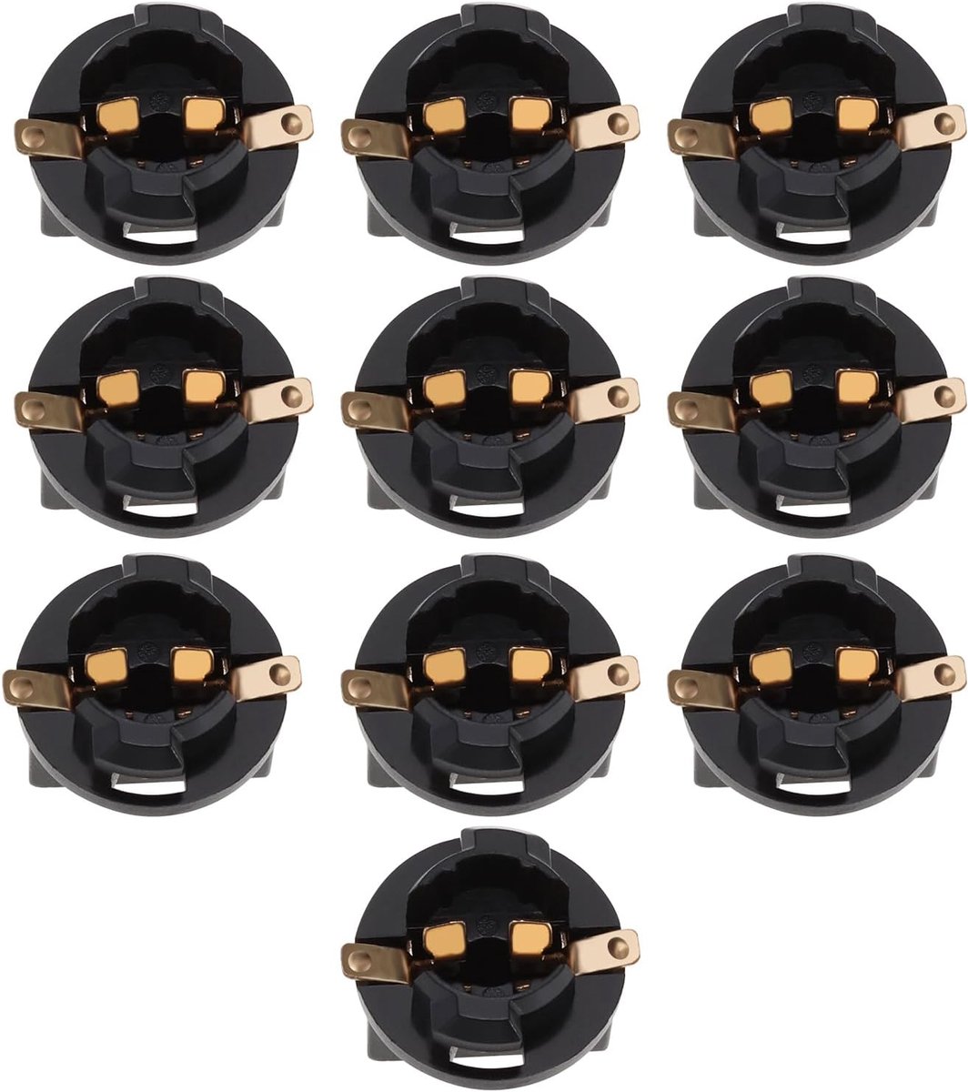 Lamphouder T10 501 168 194 - 10PCS Twist Lock - Geschikt voor instrumentverlichting - Eenvoudige installatie - ShopVlot