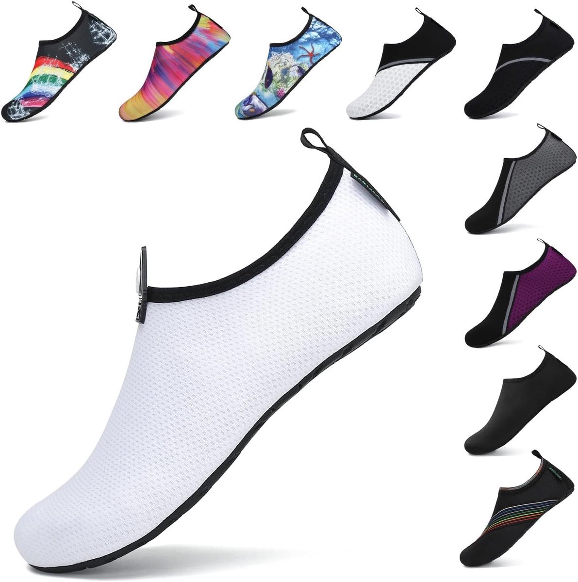 Water schoenen 44/45 EU - Wit - Ademend materiaal - Ideaal voor wateractiviteiten - ShopVlot