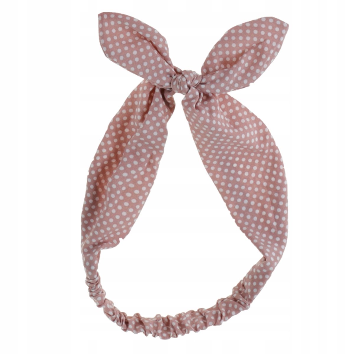 Roze Polka Dot Haarband met Strik - MORAJ