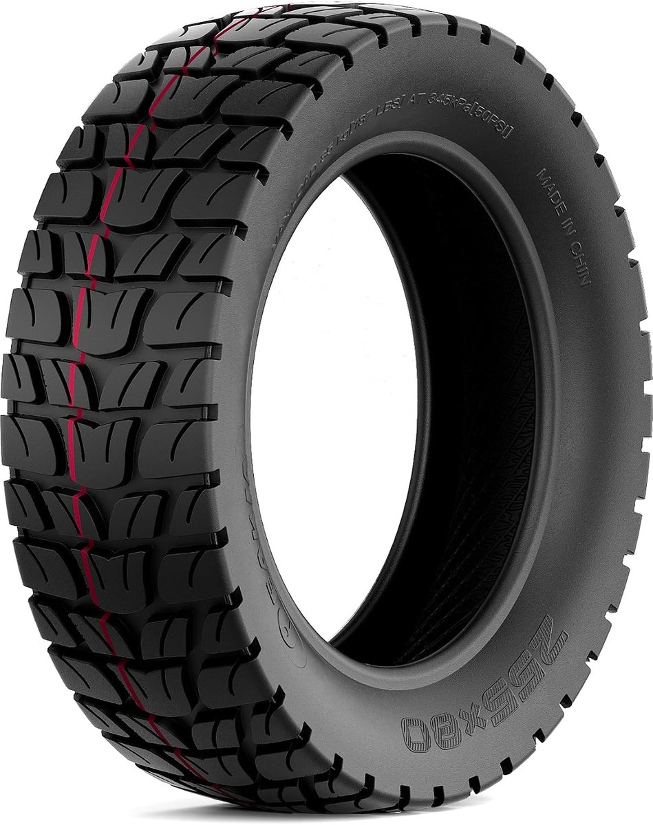 Tyres 255 x 80 cm Compatible with Kukirin G2 Max G2 Master Tyres 255 x 80 cm Electric Scooter Off-Road Non-Slip - ShopVlot