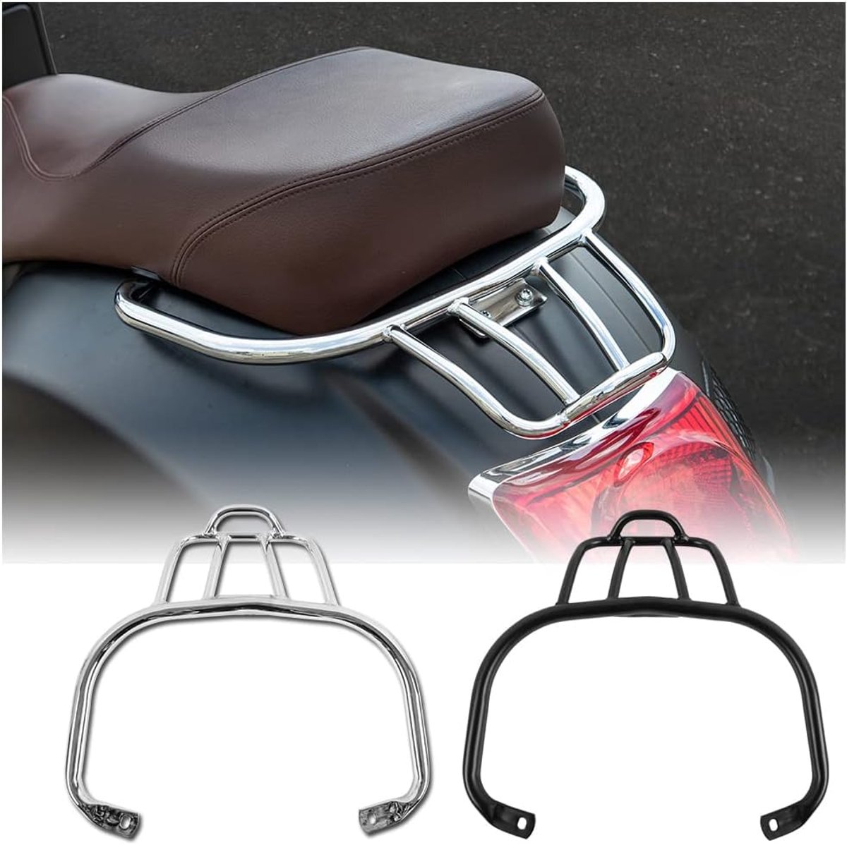 Scooter GTS300 GTV300 GTS250 GTS125 bagagedrager plankhouder passagiersgreep zijarmsteun handgrepen voor VESPA GTS 300 - ShopVlot