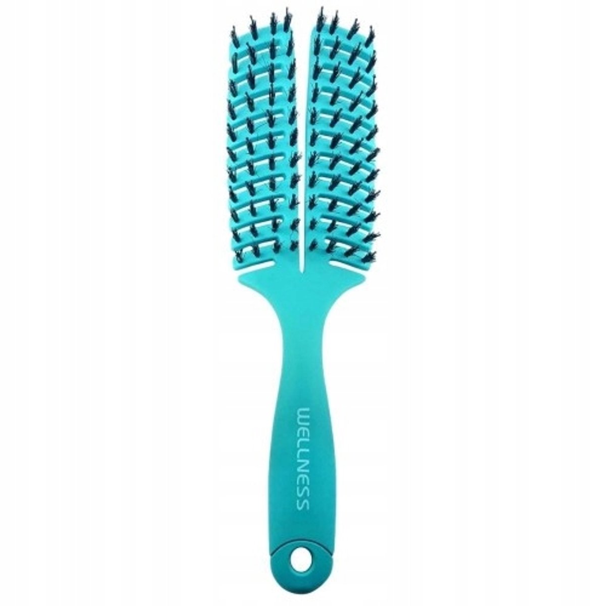 Wellness Blauwe Haarborstel Medium - Ontklitten & Massager