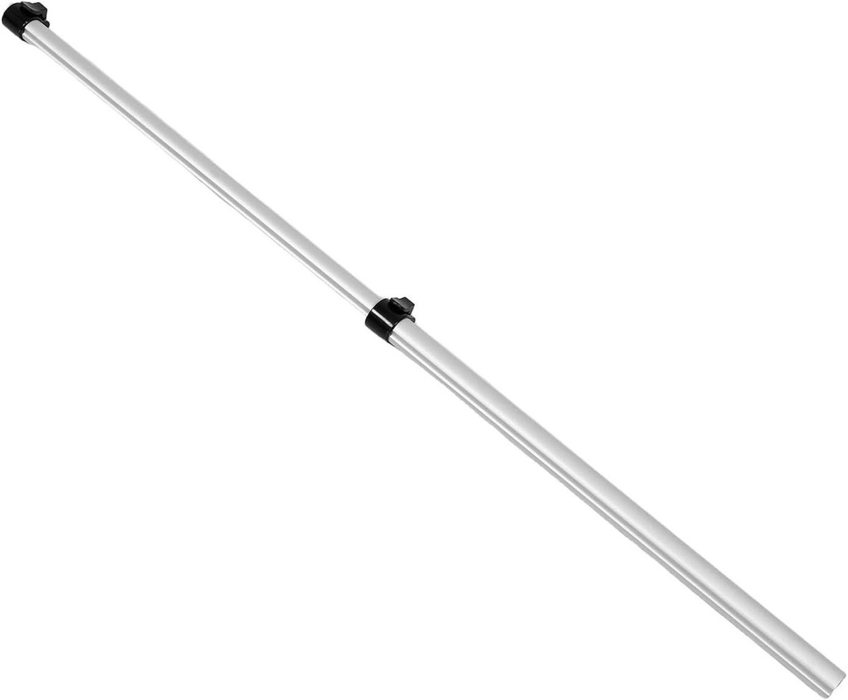 Telescopische Kledingstomer Stang - Verstelbare Steunstang Kledinghanger Steun - Kreukvrij Maken - Ruimtebesparend Ontwerp - 805 cm - Zilver