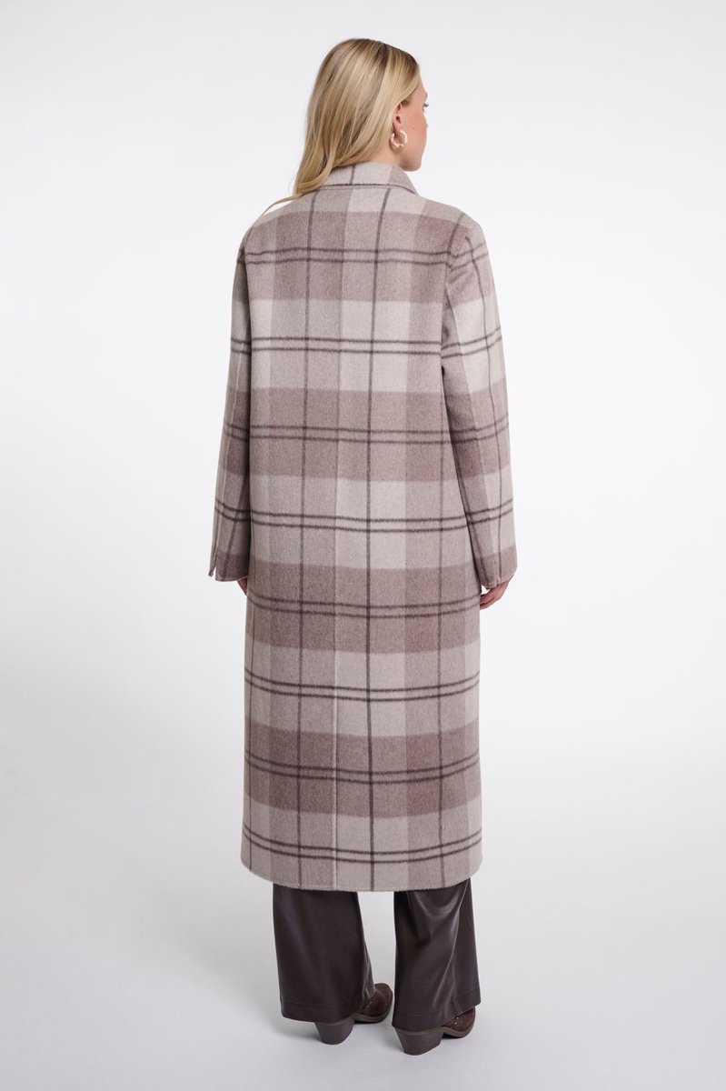 Rino & Pelle Jassen - Adria reversible coat - Bruin