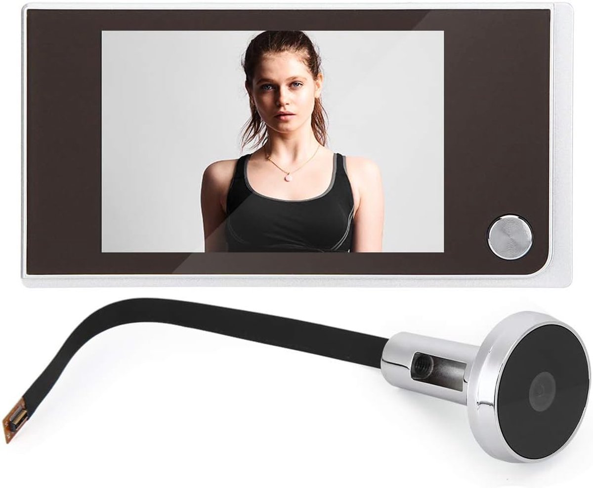 Deurcamera 3,5 Inch LCD - Zinklegering - 120° Kijkhoek - Voor thuis en kantoor - ShopVlot