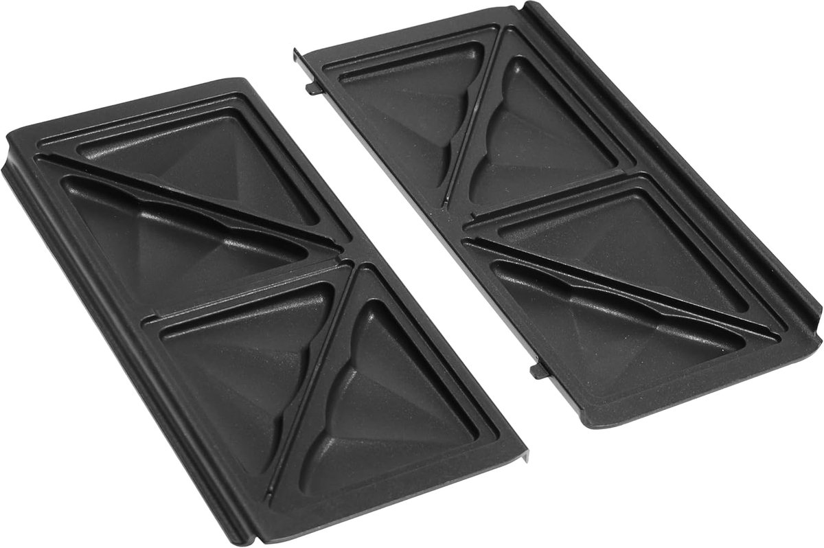 Sandwichplaten voor Tefal SW7011 - Reserveonderdeel - Geschikt voor wafelijzer - Perfecte vervanging - ShopVlot