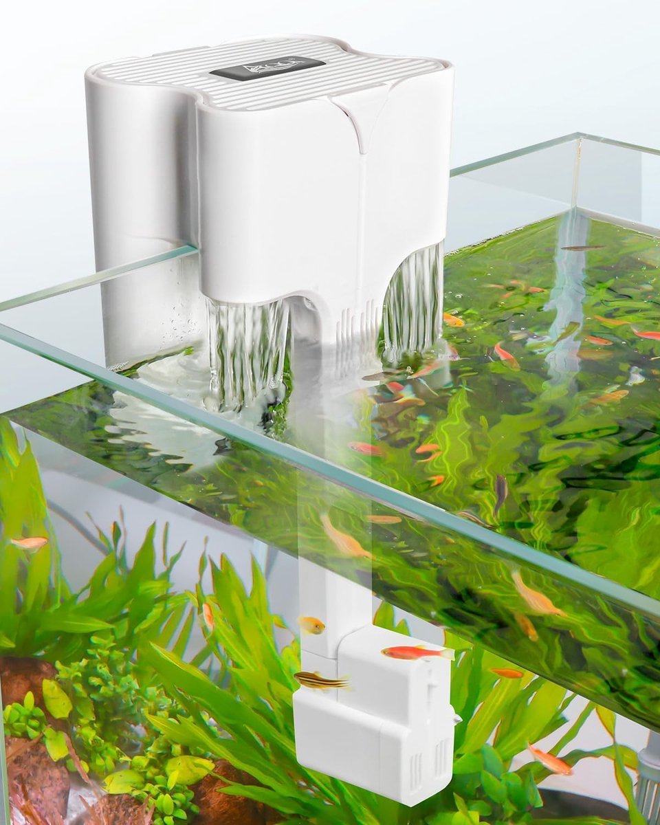 Hang op filter 12W - energiezuinig - ideaal voor aquaria - heldere waterkwaliteit - ShopVlot