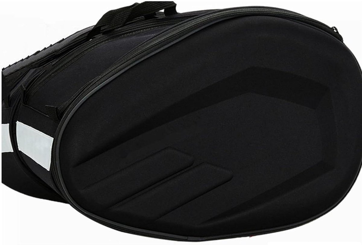 Motor Zadeltas - Bagage Koffer - Motor Rijden - Waterdicht PU Leer - 29L per zijde - Zwart