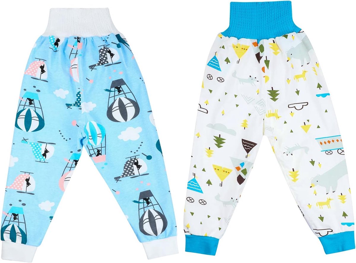 Luiertroggen 2-pack - Katoenen trainingbroek - Potty training - Ideaal voor zindelijkheidstraining - SnelShoppen