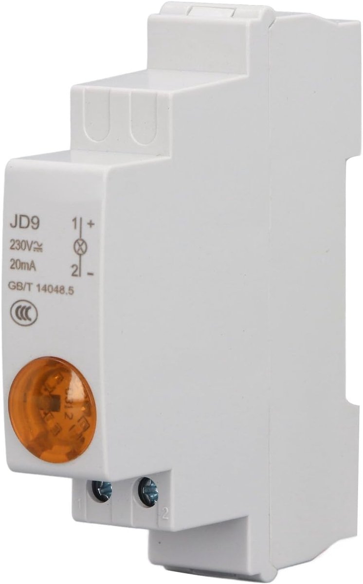 LED indicator licht - Geel - Compact ontwerp - Ideaal voor verdeeldozen - SnelShoppen