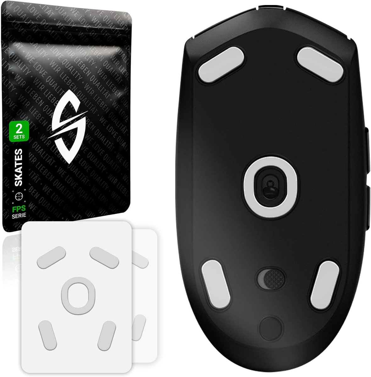 Muisvoetjes set van 2 - Ultra precisie - Zelf-polijsten - Verbeterde controle voor gamers - SnelShoppen