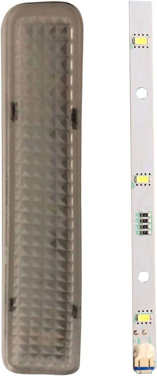 LED lichtstrip 16cm - inclusief deksel - perfect voor RONGSHENG/HISENSE koelkast - eenvoudige installatie - SnelShoppen