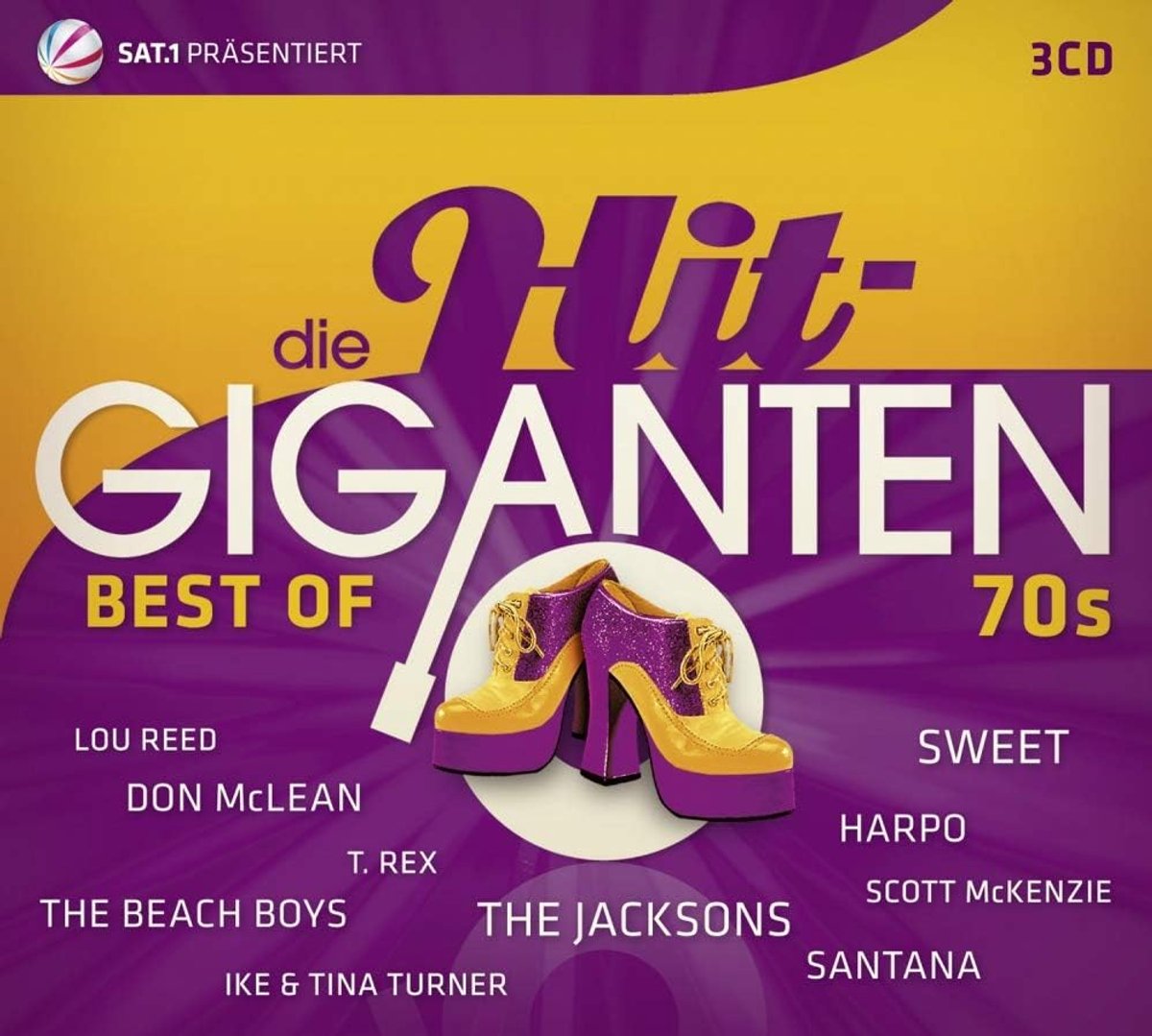 Die Hit Giganten - Best Of 70's - Verzamelalbum - Tijdloze hits voor elke gelegenheid - ShopVlot