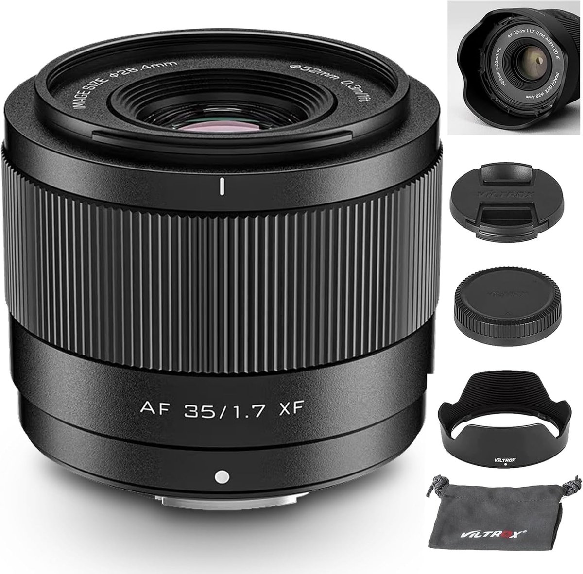 Prime lens 35mm F1.7 - XF-mount - Grote diafragma - Prachtige bokeh effect - ShopVlot
