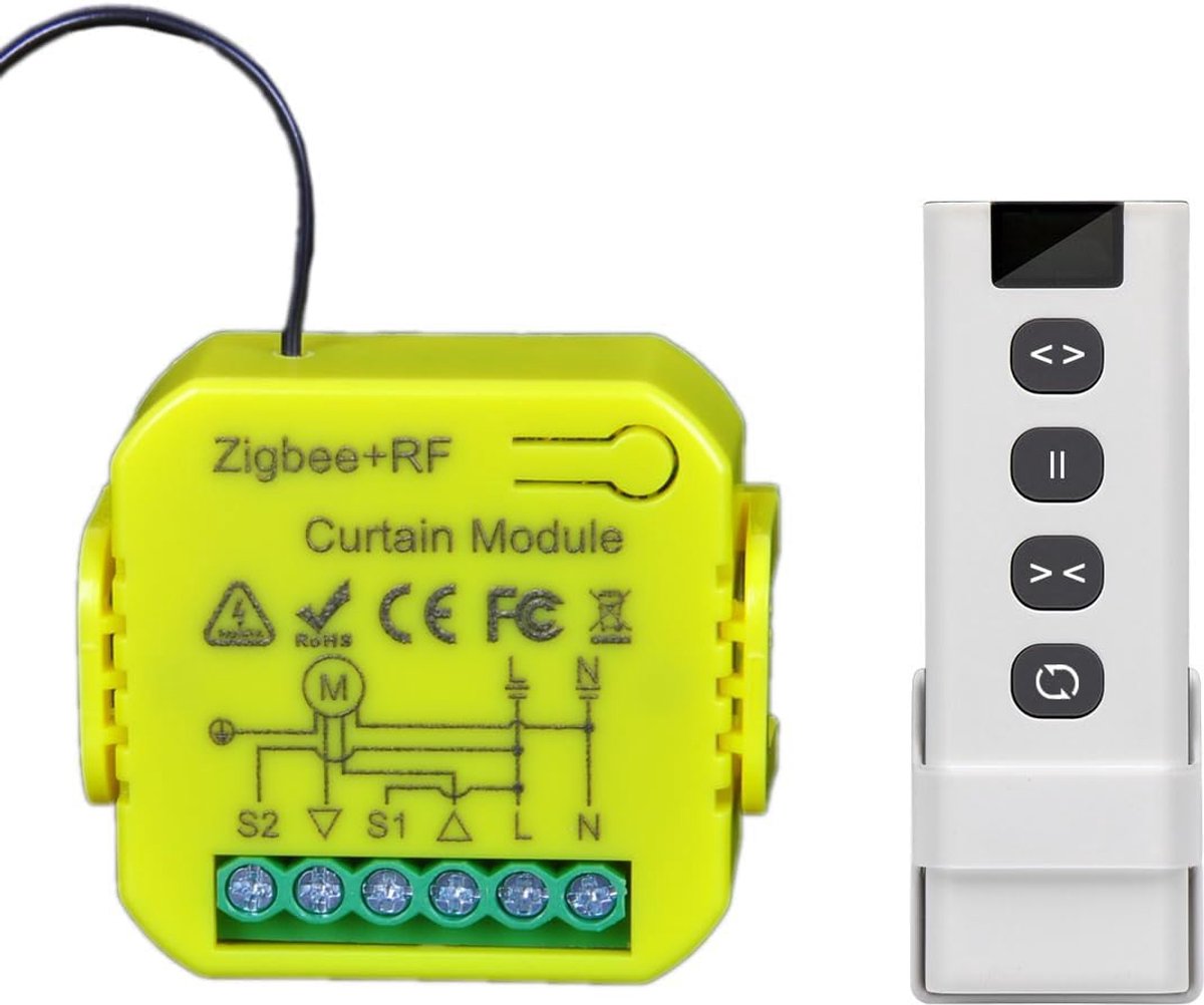Slimme rolluikenschakelaar - ZigBee compatibel - Bedienbaar via Alexa en app - ShopVlot