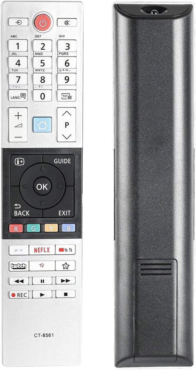 Afstandsbediening voor Toshiba Smart TV 43/50/55/65 inch - vervangingscontroller - ShopVlot