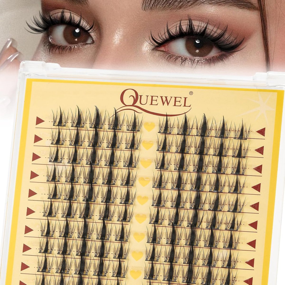 Manga Wimpers 120 Stuks - Natuurlijke Look - Zachte en Fluffy Cluster Wimpers - Eenvoudig te Gebruiken voor Thuis - ShopVlot