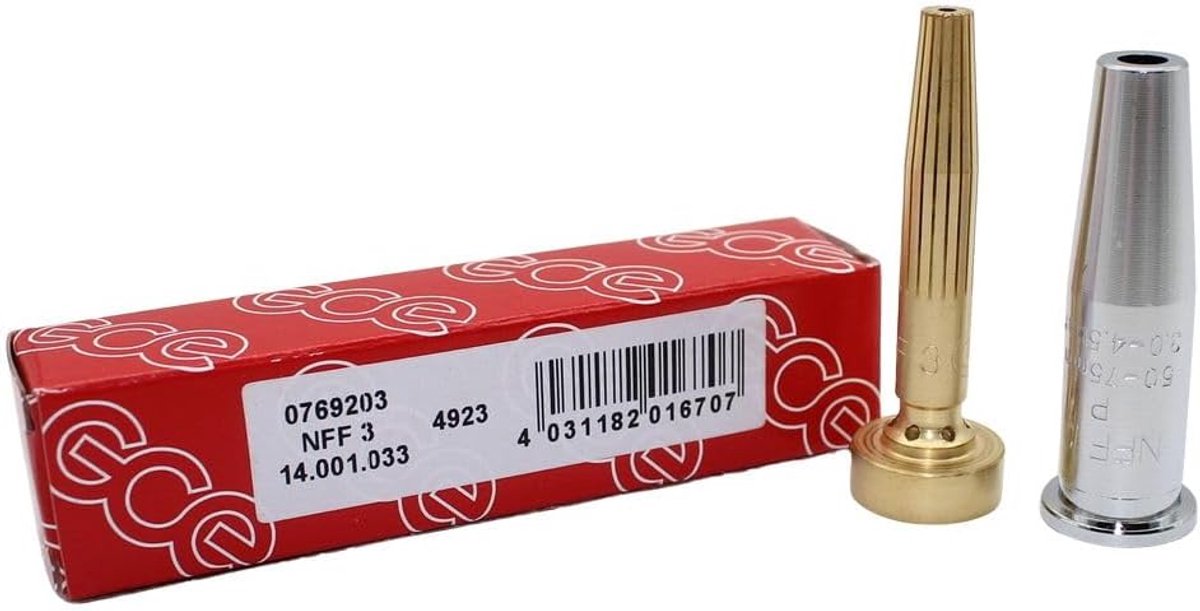 Snijmondstuk propane/aardgas 50-75mm - NFF 3 - 3.0-4.5 bar - ideaal voor precisiewerk - ShopVlot