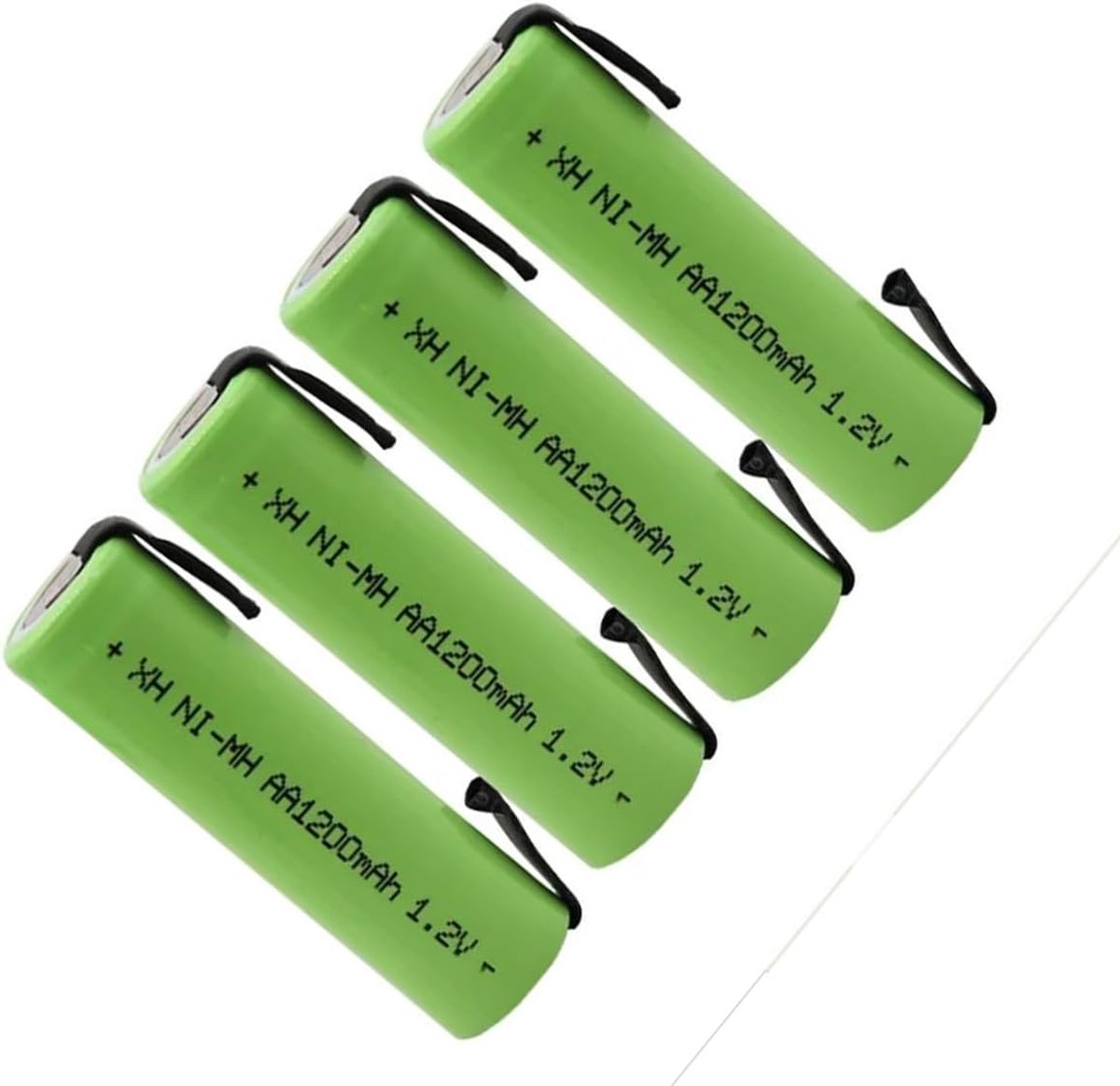 AA-batterijen 1200 mAh - NiMH - soldeerkabelschoen - lange levensduur voor scheerapparaat - ShopVlot