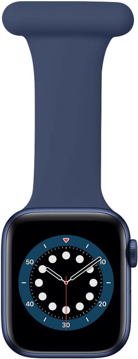 Horlogeband voor Apple Watch 38mm/40mm/41mm - Silicone Pin Fob - Infectiecontrole ontwerp - ShopVlot