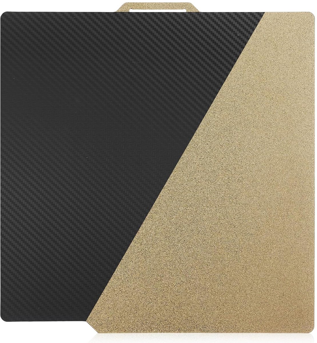 Printplaat 257 x 275 mm voor X1 / X1C / X1E / P1P / P1S / A1 / P2S, getextureerde PEI verenstaalplaat (0,7 mm dik), magnetische bouwplaat voor PLA PETG ABS TPU