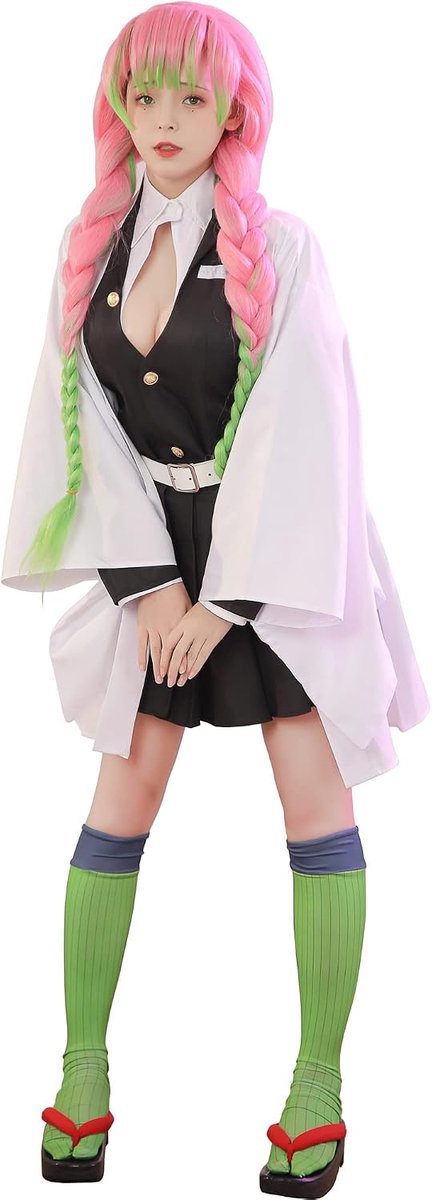 Zenitsu Cosplay kimono volledige set Anime Zenitsu cosplay kostuum volwassenen
