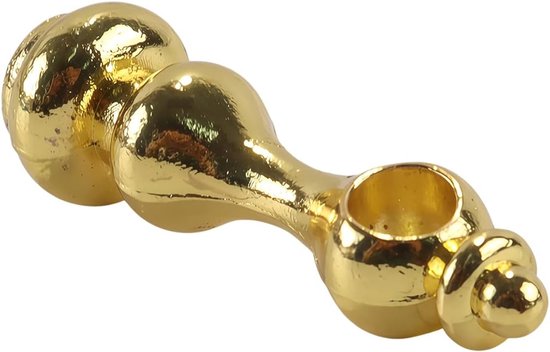 8 stuks metalen spindels Meubelschakelaars, gouden plankrailfittingen, voor balusters, stoelrails, wijnrekken en displaykarren — afbeelding 4