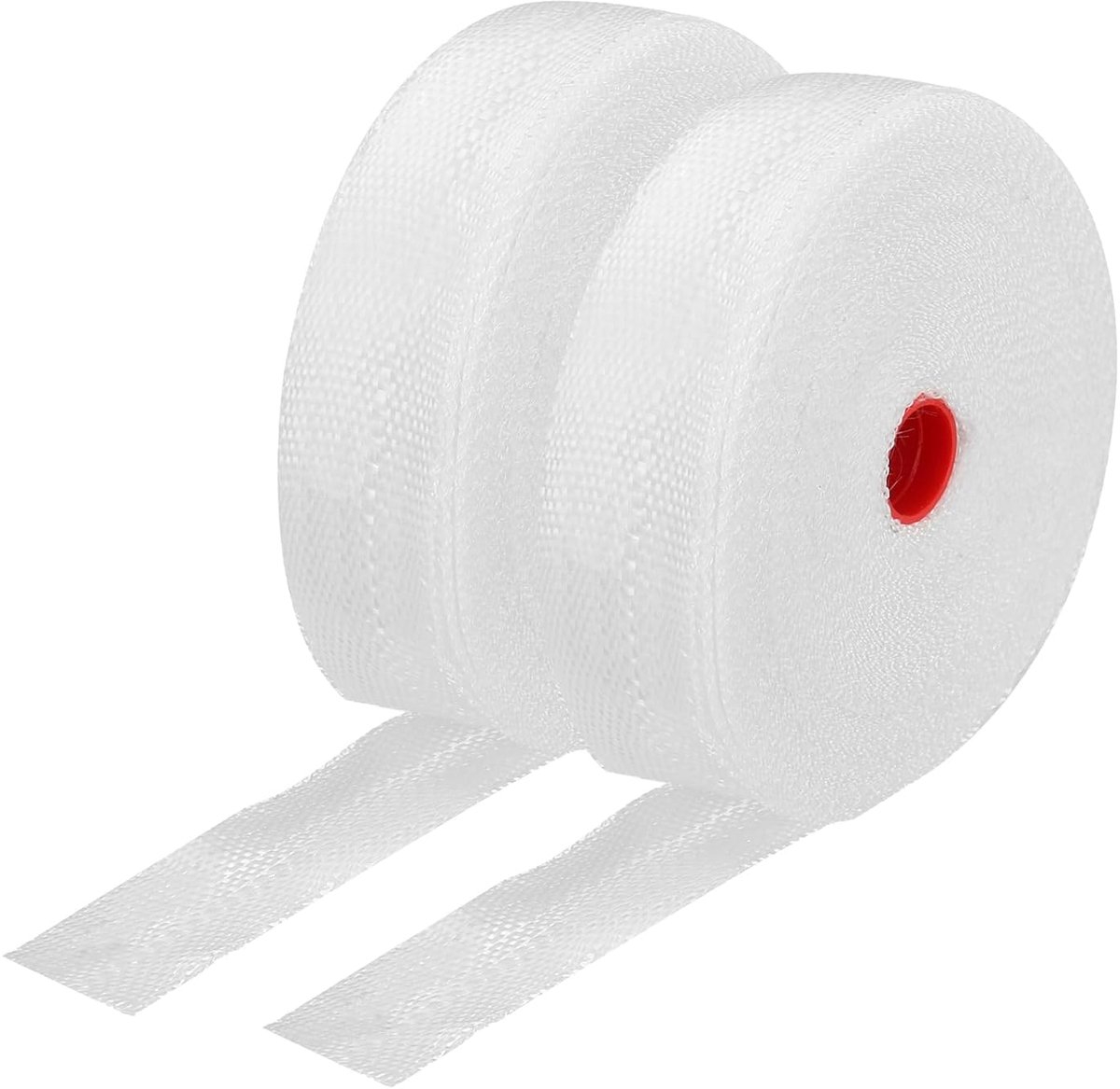 2 stuks glasvezel-plakband, glasvezel, net, glasvezel, weefsel, isolatietape, 30 m x 20 mm x 0,17 mm voor versterking, reparatie, reparatie