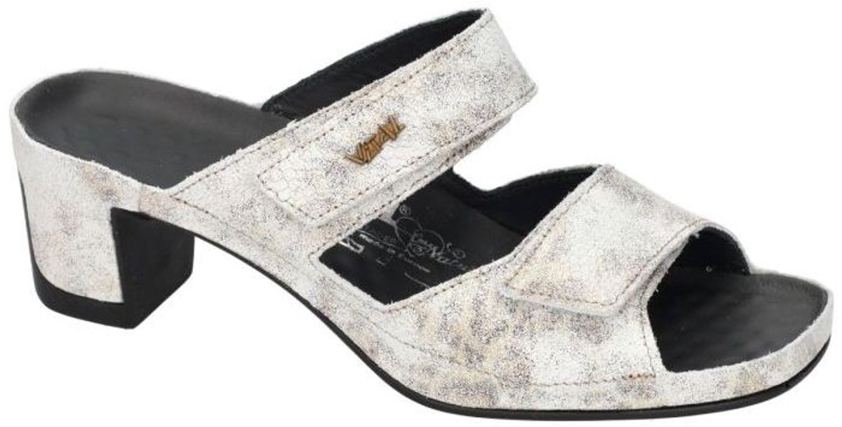 Vital -Dames - off-white/ecru/parel - slippers & muiltjes - maat 38