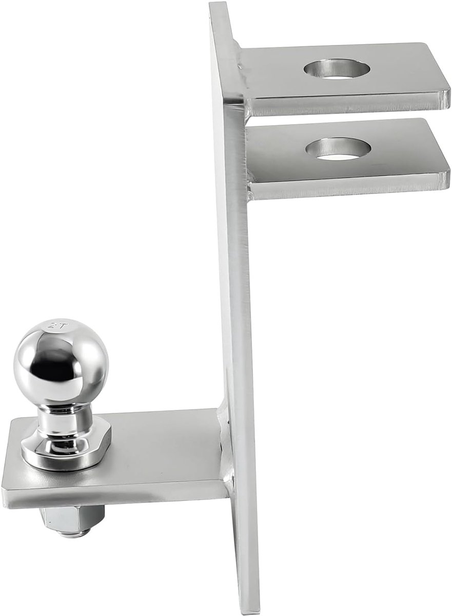 Koppeling voor aanhanger, gecombineerd met bal, diameter 50 mm, voor manoeuvreren, staal, tractor
