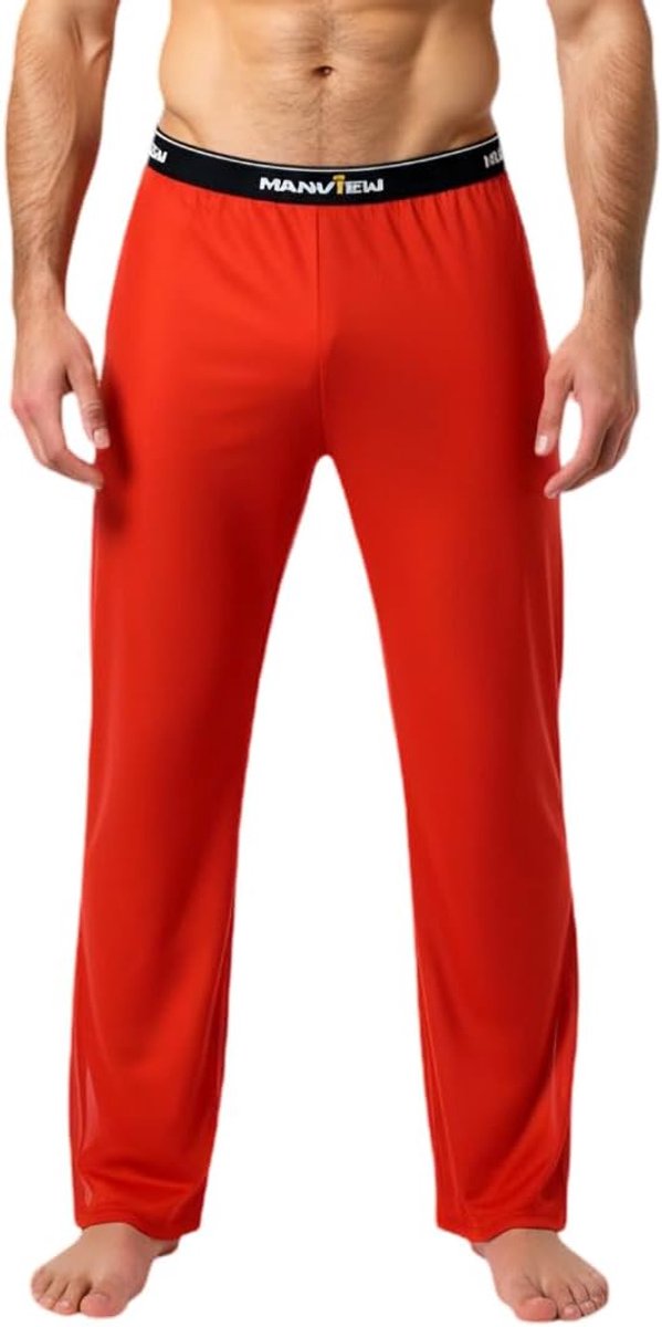 Broek heren rood