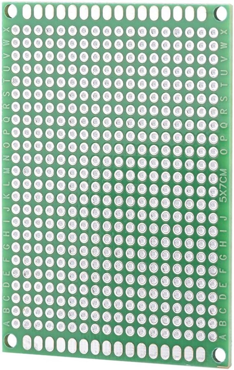 10 stks printplaat, 5 cm x 7 cm dubbele kanten prototyping DIY solderen universele printplaat
