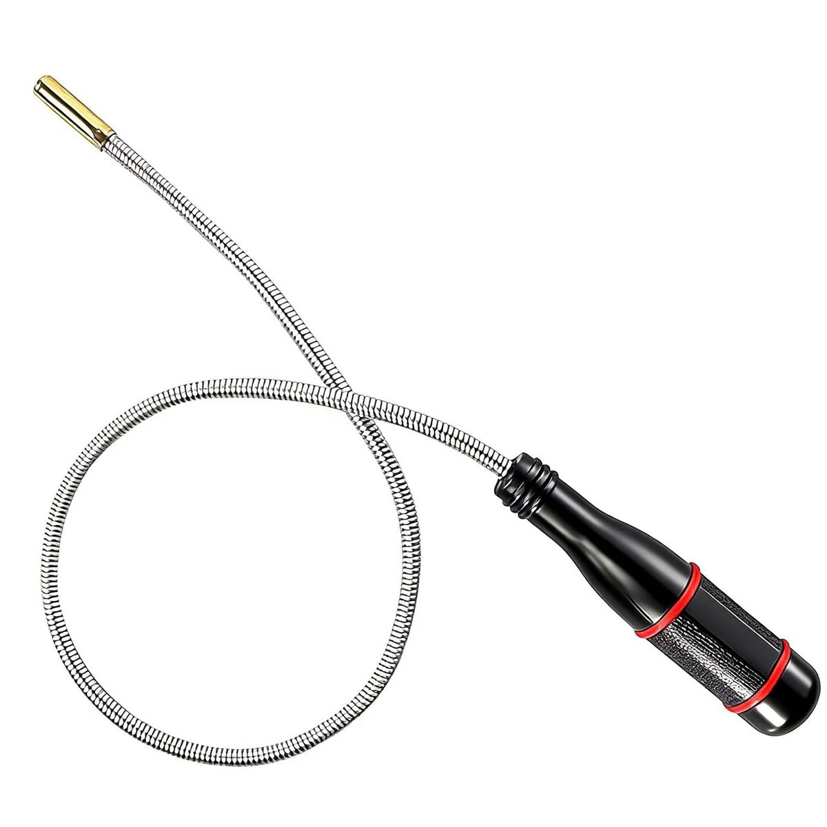 stang, 60 cm, uittrekbaar, magneetlifter met sterke zwanenhals, flexibel, voor auto-onderdelen, metalen voorwerpen, veelzijdig opnamegereedschap