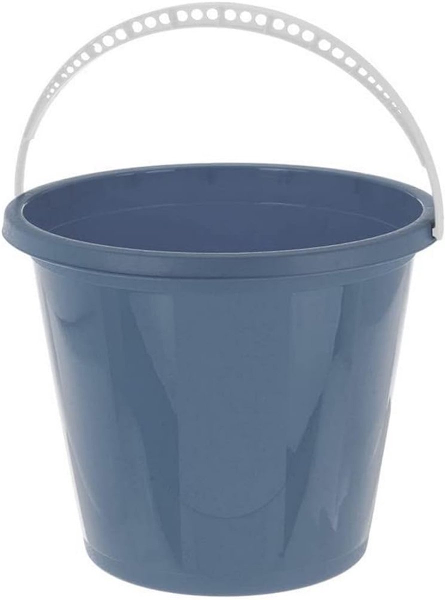 Ronde emmer 10 l - robuust en duurzaam - perfect voor veelzijdig gebruik - SnelShoppen
