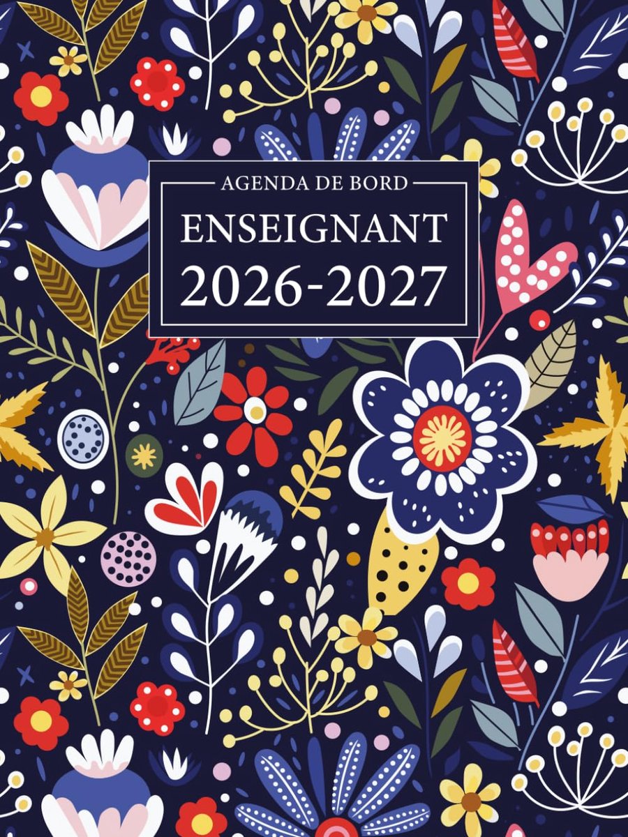Agenda de bord A4 - 2026/2027 - voor docenten - overzichtelijk en praktisch - SnelShoppen