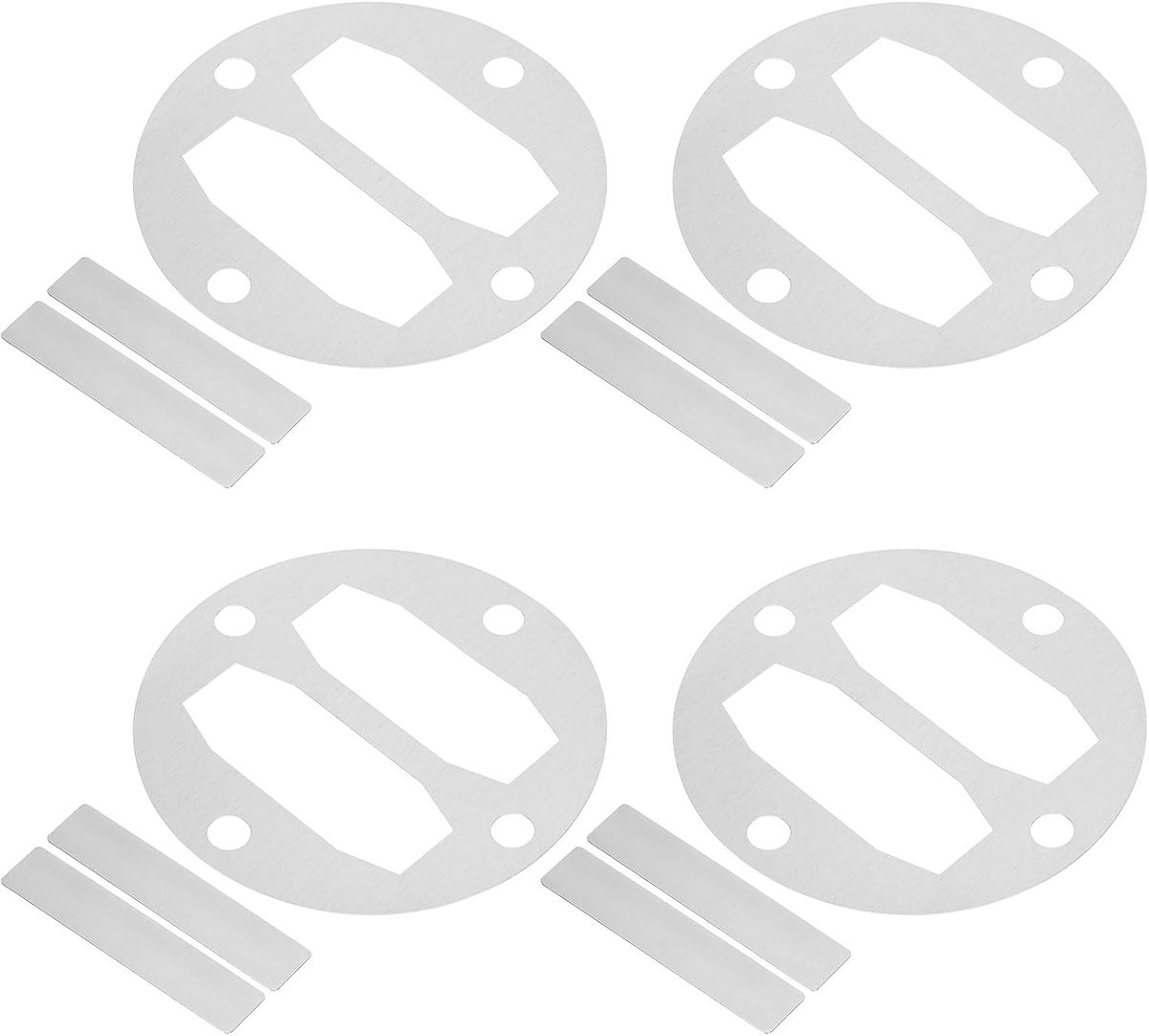 Hoofd Pakking Kit Reed Valve Vervanging, 4 Sets Centrale Pneumatische Luchtcompressor Onderdelen