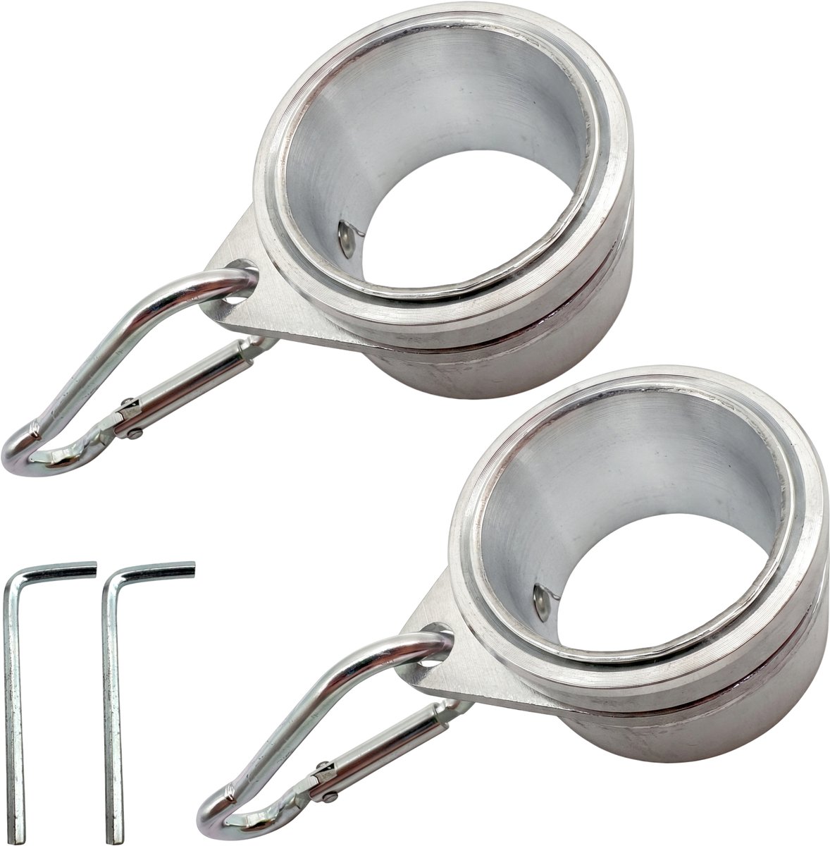 Purepeak Luxe Vlagcorrector - Vlag Fixer - 360° Draaibare Ring - Zilver