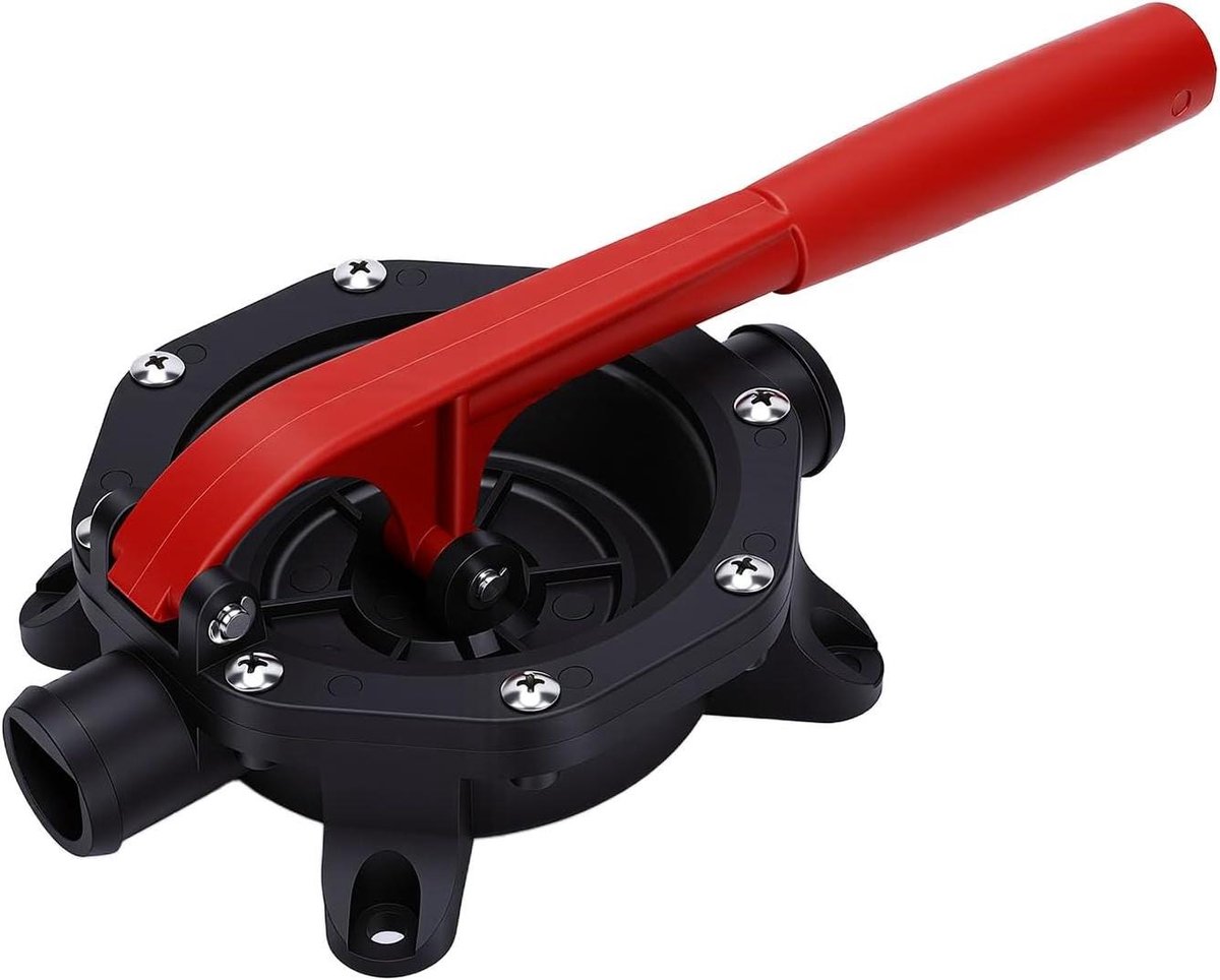 Handlenspomp - Bilgepomp Membraanpomp - Boot droog houden - Zelfaanzuigend - 720 GPH - Zwart