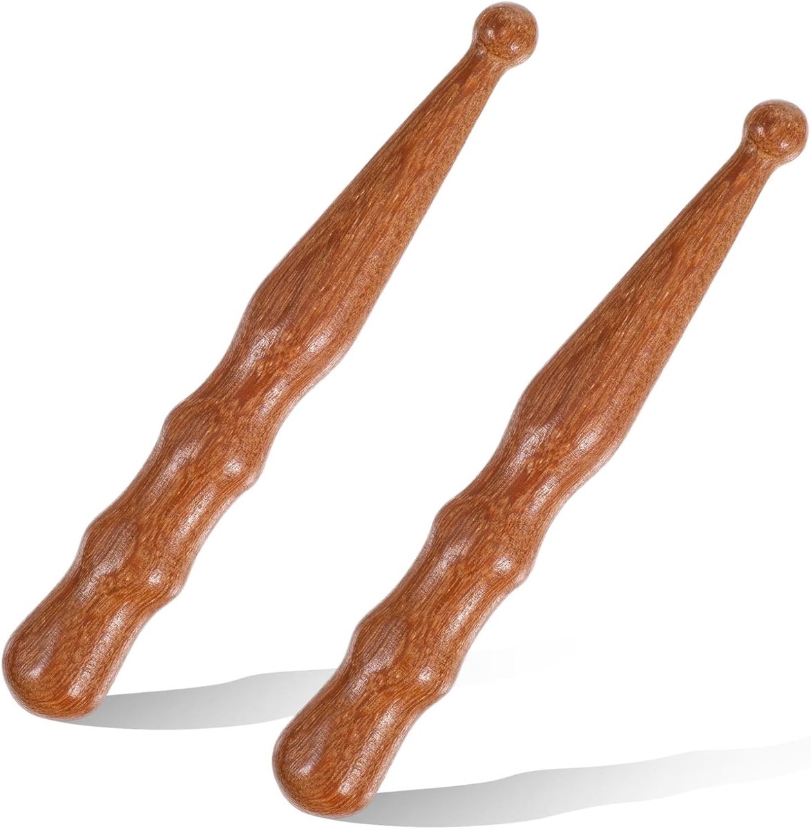 Acupressuur Pen 2Pcs - Houten Massage Pen - Traditioneel Acupuntuur Hulpmiddel - Ontspanning voor Hand en Voet - ShopVlot