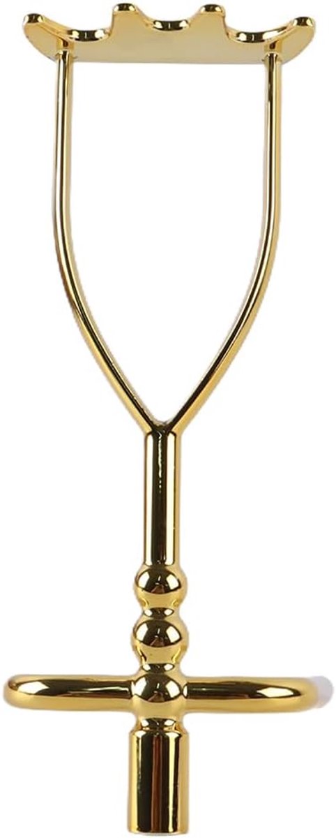 Biljartaccessoire Plating Metal Spider Rest Head - Metaal - Eenvoudige installatie - Voor moeilijk bereikbare hoeken - ShopVlot
