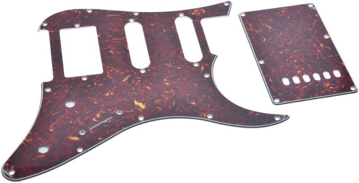 Pickguard Yamaha Pacifica 112/012 - Vintage Tortoise - HSS formaat - Perfecte pasvorm voor oudere modellen - ShopVlot