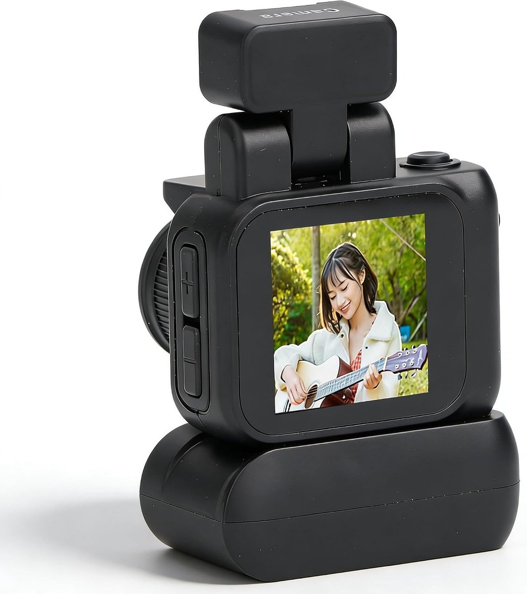 Mini thumb camera 1080P HD - compacte video recorder - oplaadbaar met zaklamp - ideaal voor reisfotografie - ShopVlot