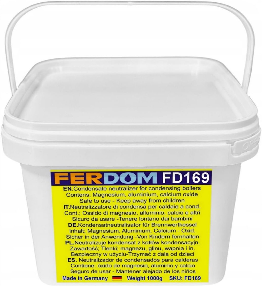 Condensaatneutralizer 1kg - Pellets 5-10mm - pH 8-10 - Beschermt afvalwatersysteem - ShopVlot