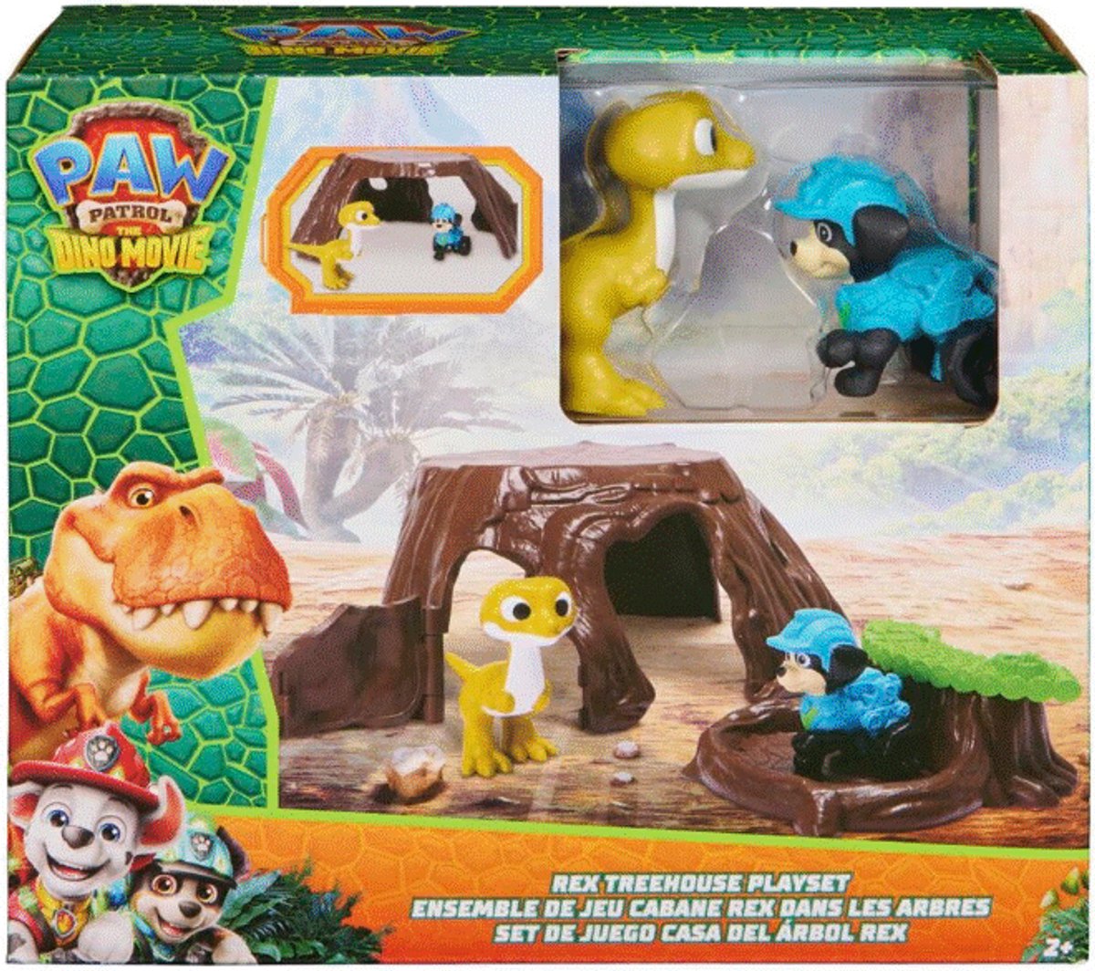 Paw Patrol - The Dino Movie - Rex Treehouse Playset – Rex Boomhut - Speelset voor Kinderen