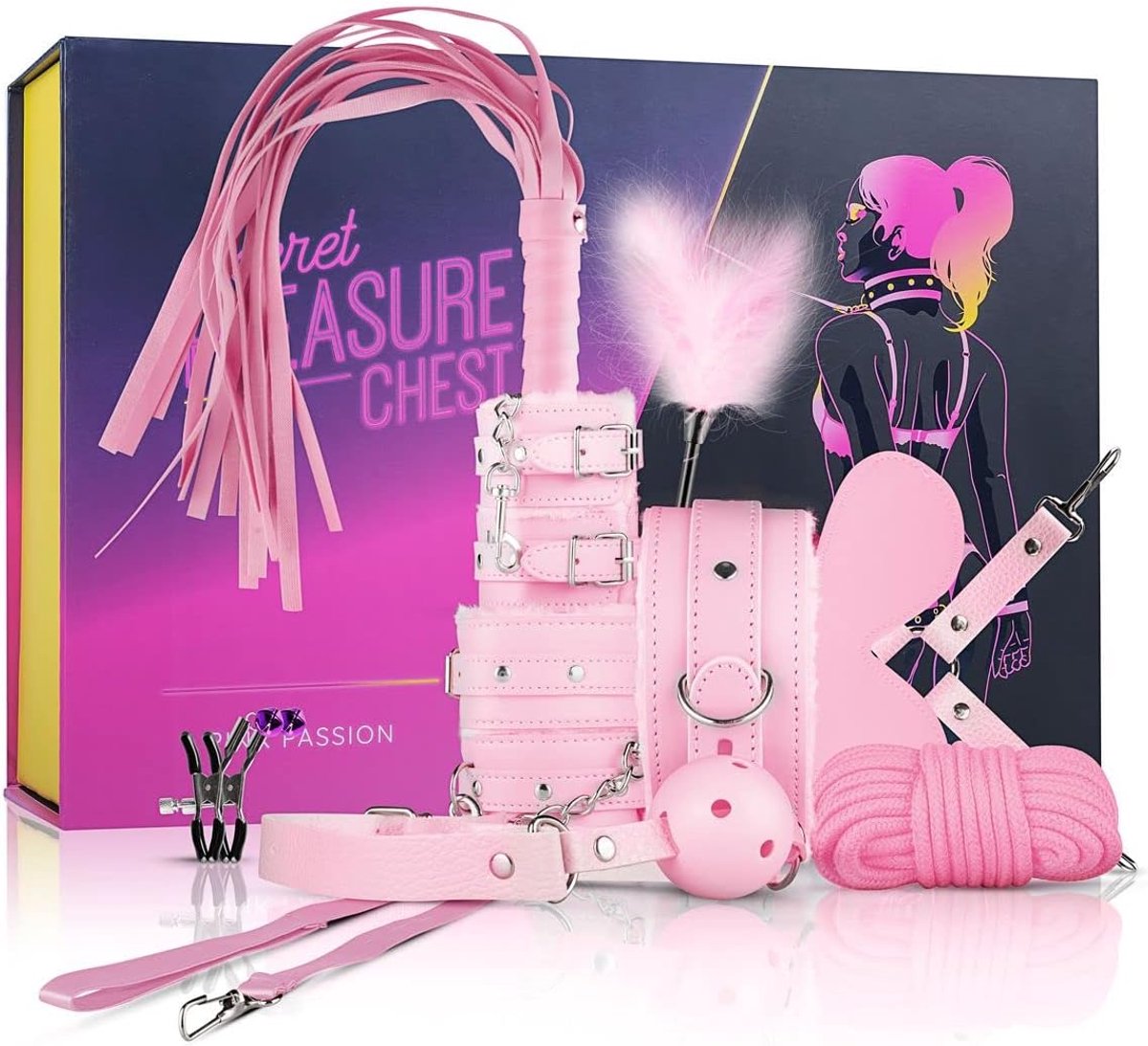 SM en Bondage Toys Set - 2-delige set - verstelbaar - ideaal voor beginners - ShopVlot