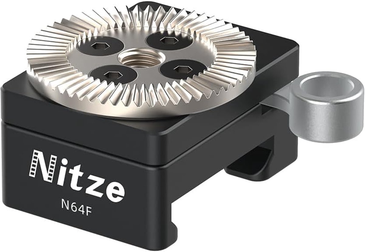 NATO quick release clamp - ARRI rosette - hoge compatibiliteit - snel ontgrendelbaar - ShopVlot