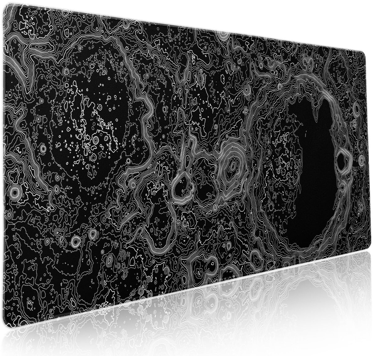 Gaming muismat XXL 90,9 x 40 cm - antislip rubberen basis - gestikte randen - ideale controle voor werk en gaming - ShopVlot