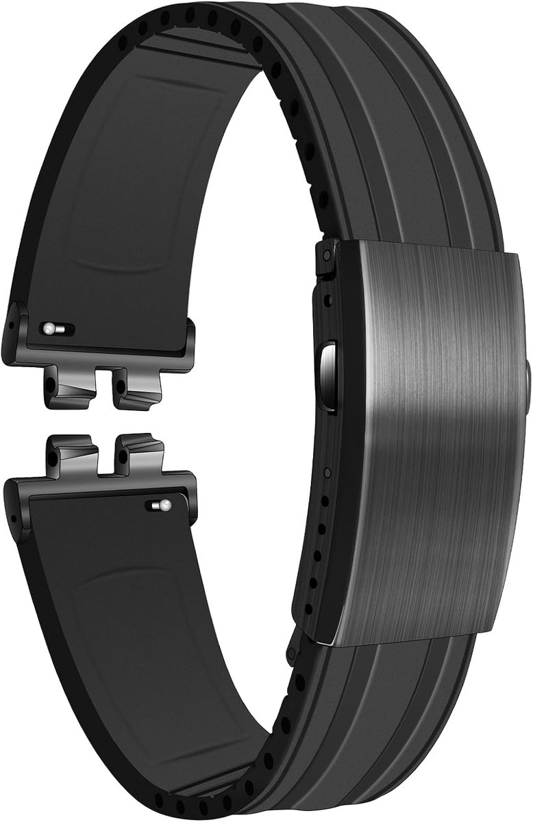 Heren horlogeband geschikt voor Casio GM-B2100 & GMW-B5000 - Fluoroelastomeer rubber - Zacht en duurzaam - ShopVlot