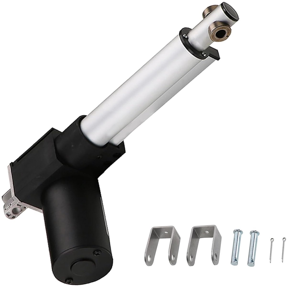 Lineaire actuator 24V 6000N - aluminium - ingebouwde limiet schakelaar - ideaal voor elektrische deuren - ShopVlot