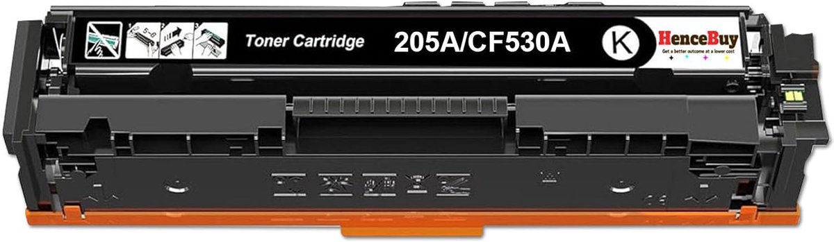 LaserJet toner cartridge 205A zwart - vervangend - compatibel met HP Color Laserjet Pro - hoge afdrukkwaliteit - ShopVlot
